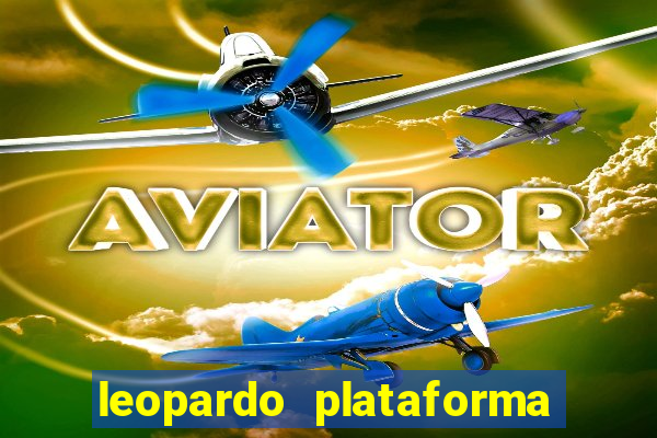 leopardo plataforma de jogos